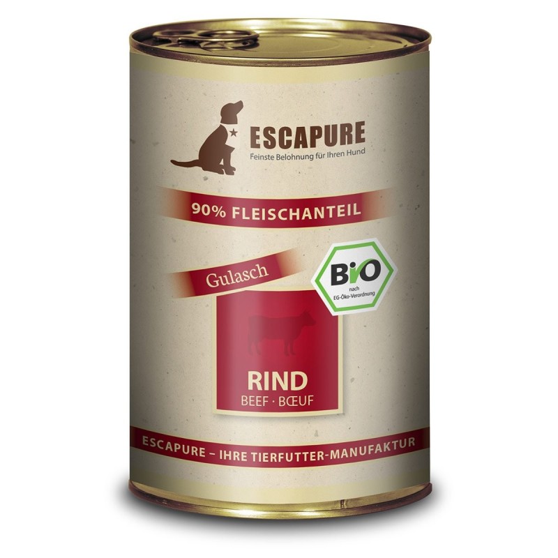 ESCAPURE BIO Rinder Gulasch 6x400g