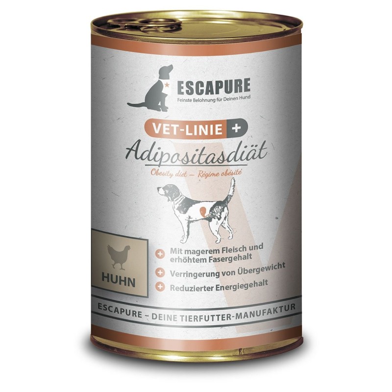 Escapure VET-Adipositas-Diät Hähnchen 6x400g