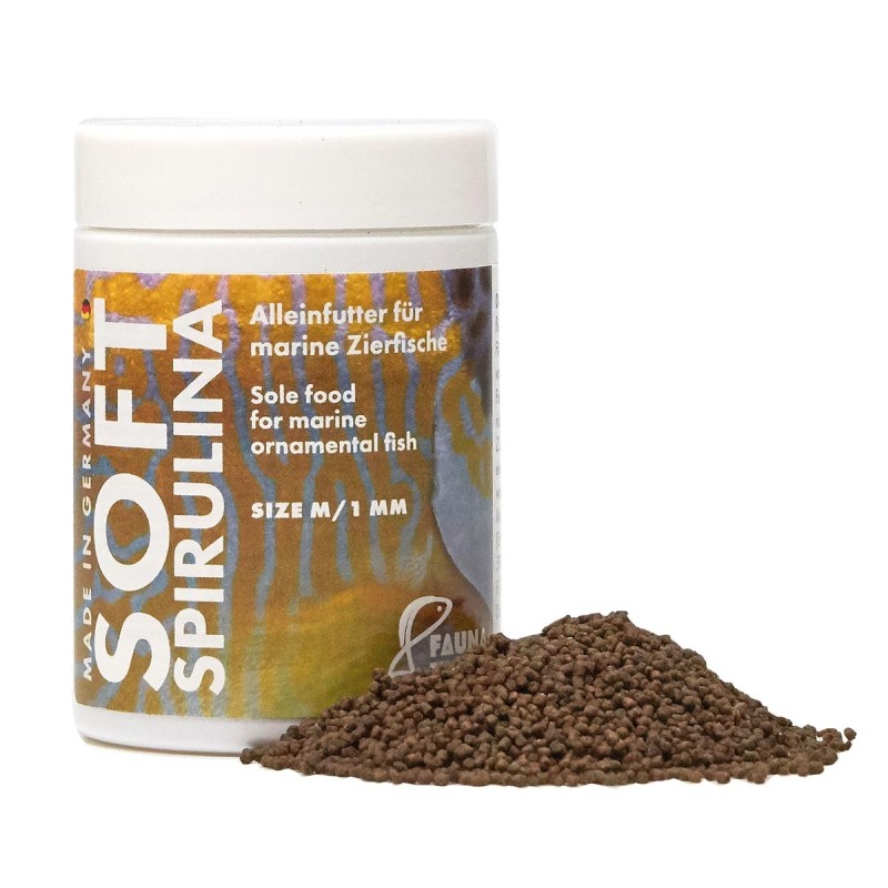 Fauna Marin Fischfutter Soft Spirulina M 63g