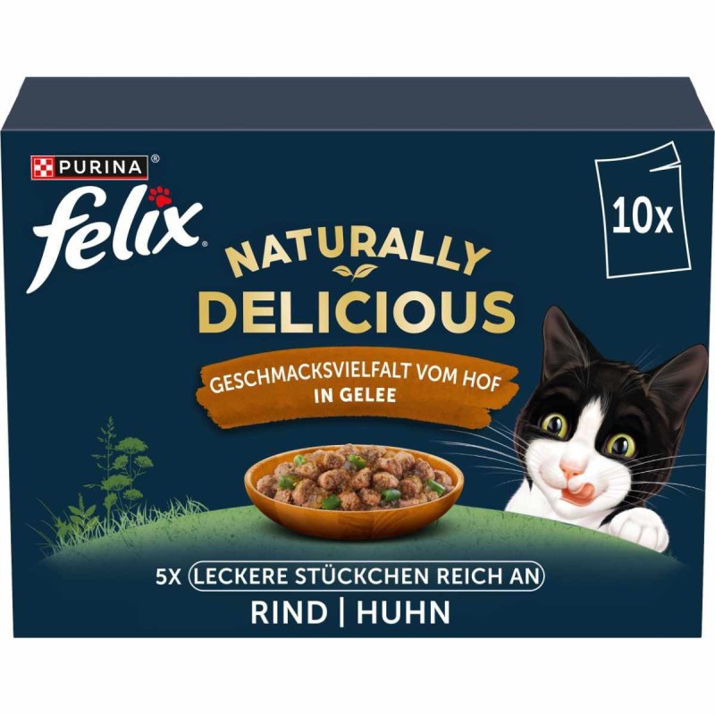 FELIX Naturally Delicious Vielfalt vom Hof 10x80g