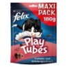 FELIX Play Tubes Katzensnack Truthahn / Schinken 5x180g