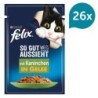 FELIX So gut wie es aussieht in Gelee mit Kaninchen 26x85g