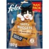 FELIX Tasty Nuggets Katzensnack Huhn und Ente 6x180g