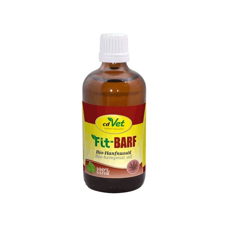 cdVet Fit-BARF Bio-Hanfnussöl 100ml