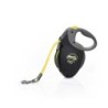 flexi Rollleine Giant Gurt 8 Meter M - black / Neonyellow