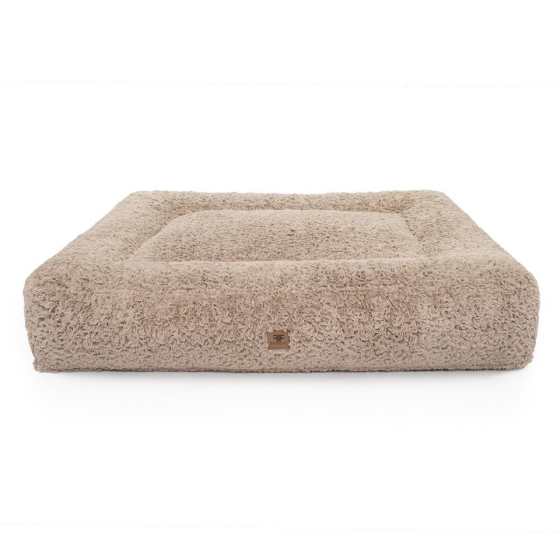 Frau Frauchen Hundebett Letto Curly Sand S - 60x80cm