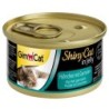 GimCat ShinyCat in Jelly 24x70g Hühnchen mit Garnelen