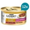 GOURMET Gold Feine Komposition mit Ente und Truthahn 12x85g