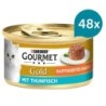 GOURMET Gold Raffiniertes Ragout mit Thunfisch 48x85g