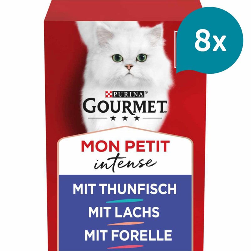 GOURMET Mon Petit Intense Fisch-Variationen 48x50g