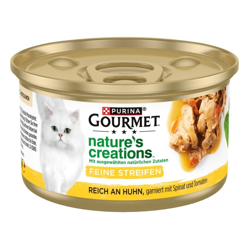 GOURMET Nature's Creations in Gelee naturbelassen Huhn 48x85g