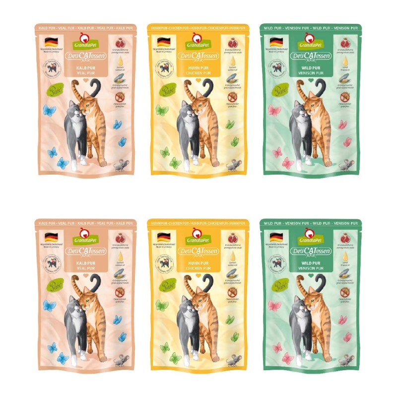 GranataPet DeliCatessen Multipack 2 PUR 6x85g