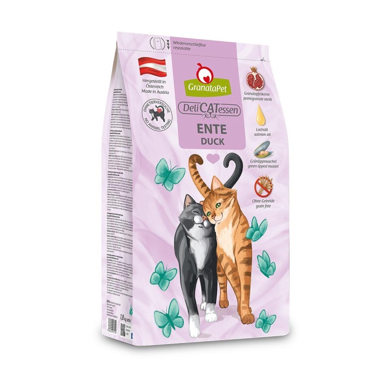 GranataPet DeliCatessen Trockenfutter Ente Adult 1,8kg