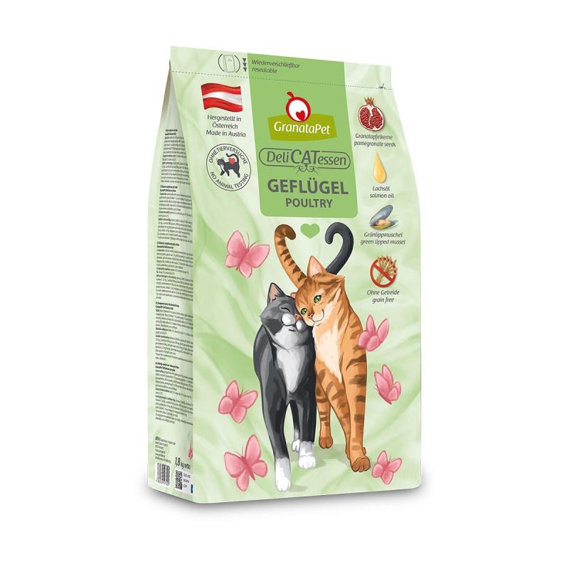 GranataPet DeliCatessen Trockenfutter Geflügel Adult 1,8kg