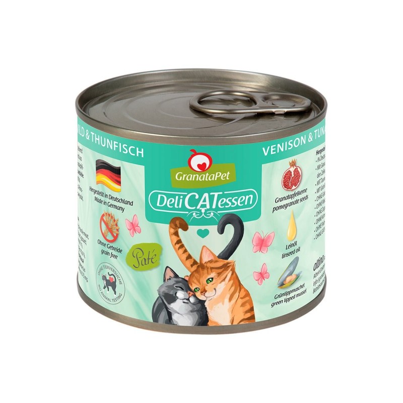 GranataPet Katze - Delicatessen Dose Wild / Thunfisch 6x200g