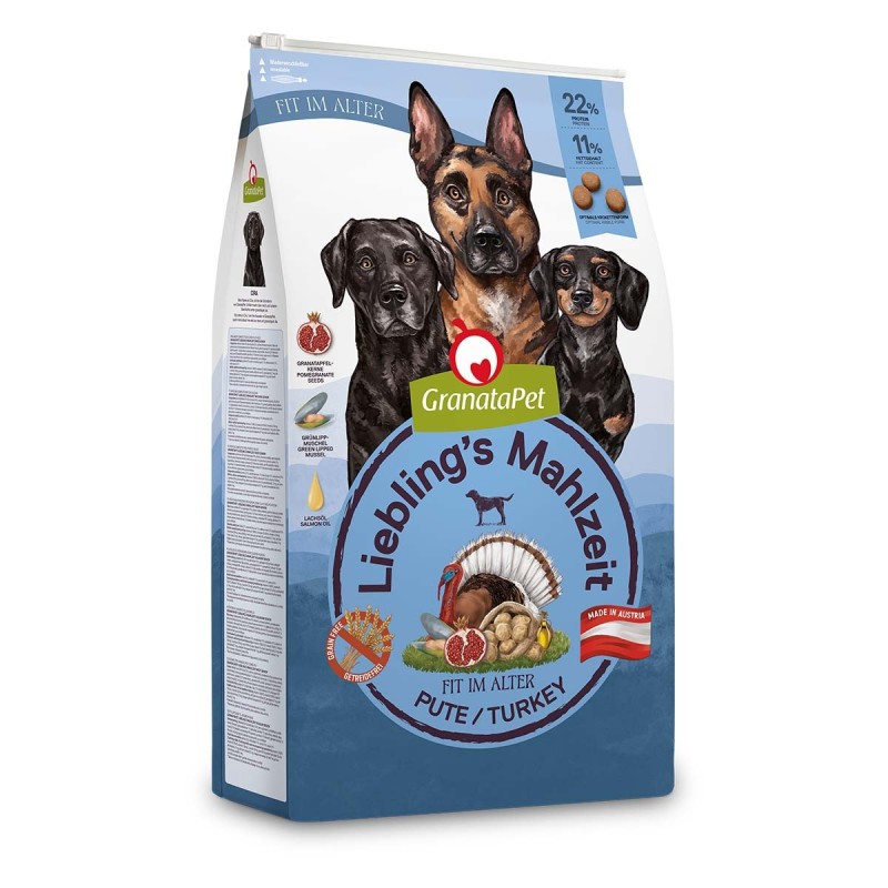 GranataPet Liebling's Mahlzeit Senior Pute 10kg