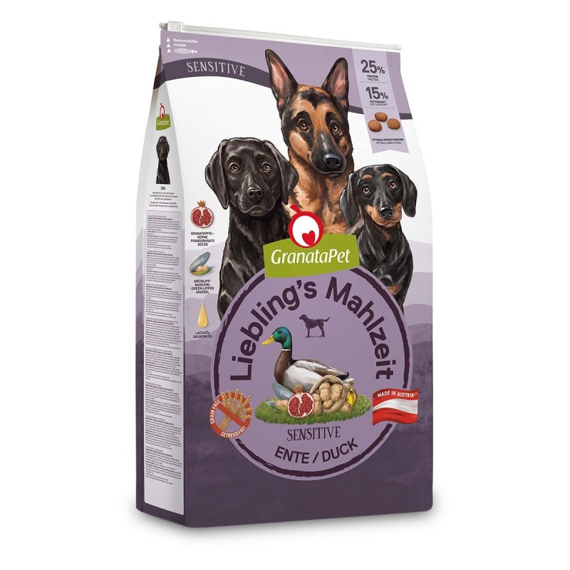 GranataPet Liebling's Mahlzeit Sensitive Ente 10kg