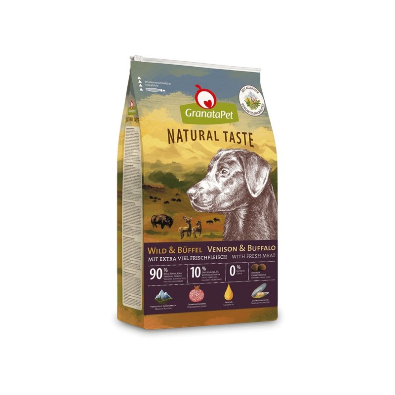 GranataPet Natural Taste Wild / Büffel 4kg