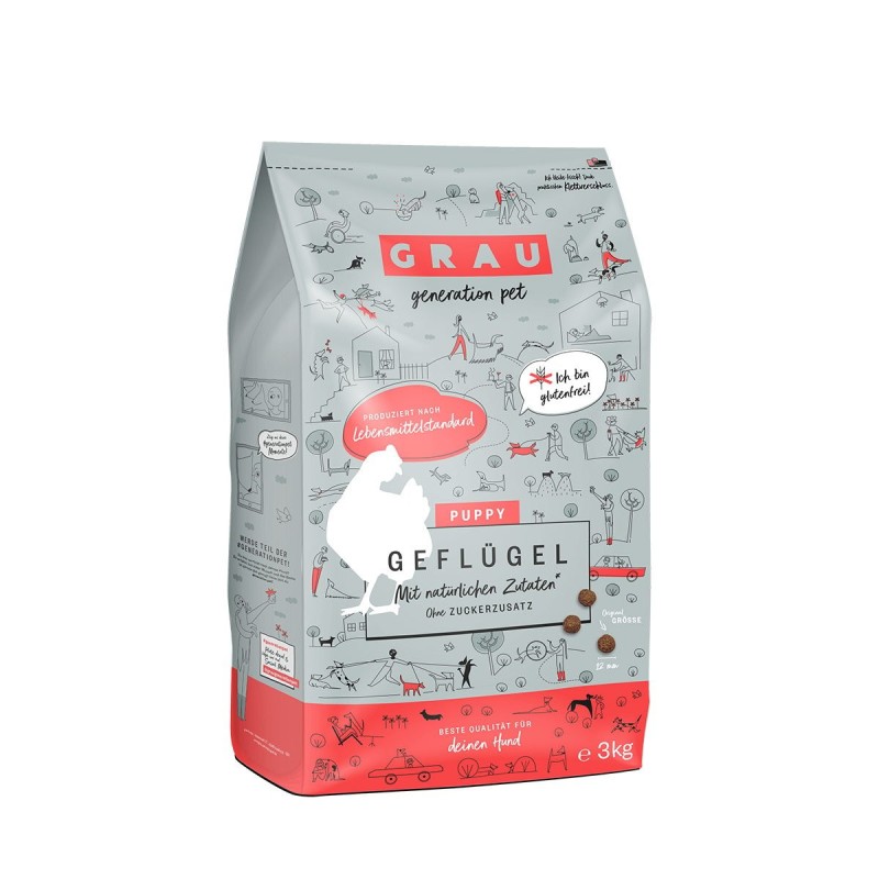 GRAU Puppy Geflügel 3kg