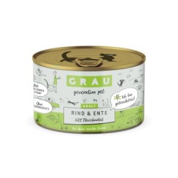 Grau Katze Rind / Ente 6 x...