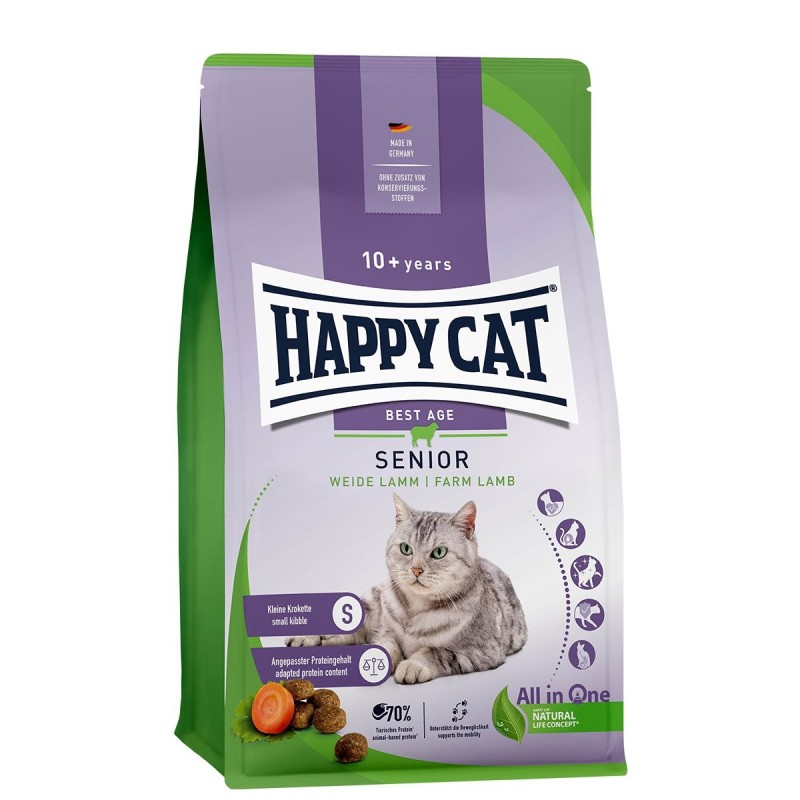 Happy Cat Senior Weide Lamm 1,3 kg