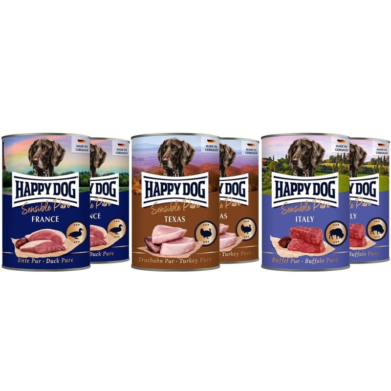 Happy Dog Sensible Pure Mischtray 6x400g