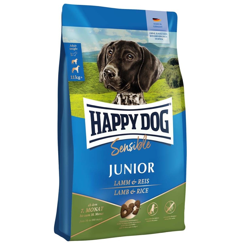 Happy Dog Supreme Sensible Junior Lamm / Reis 4kg