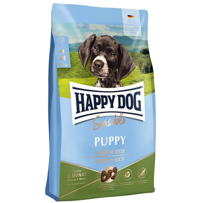 Happy Dog Supreme Sensible Puppy Lamm / Reis 4kg