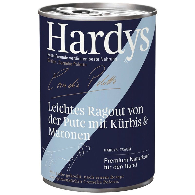 Hardys Ed. Cornelia Poletto Leichtes Ragout von der Pute mit Kürbis / Maronen 6x400g