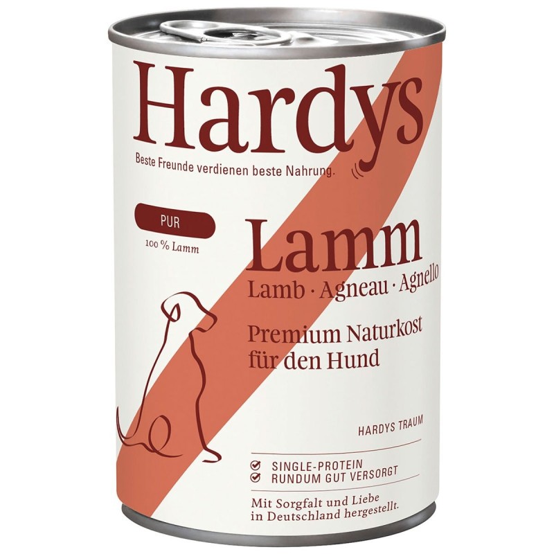 Hardys PUR Lamm 6x400g