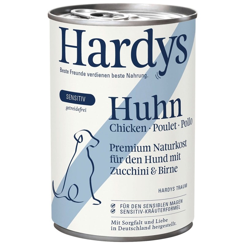 Hardys SENSITIV Huhn mit Zucchini / Birne 6x400g