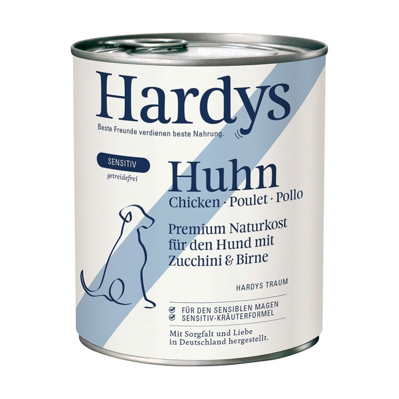 Hardys SENSITIV Huhn mit Zucchini / Birne 12x800g