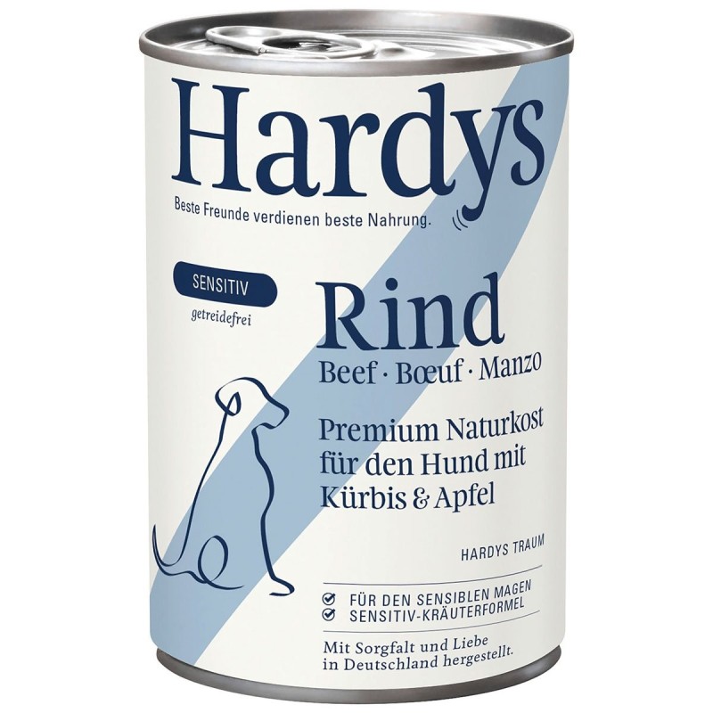 Hardys SENSITIV Rind mit Kürbis / Apfel 12x400g