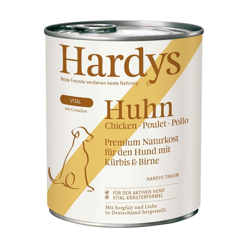 Hardys VITAL Huhn mit Kürbis / Birne 6x800g