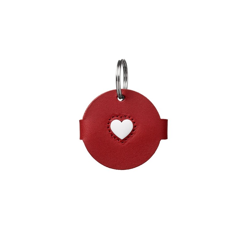 Hunter Anhänger Hundemarke Love rot Klein - 4,3cm