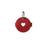 Hunter Anhänger Hundemarke Love rot Klein - 4,3cm