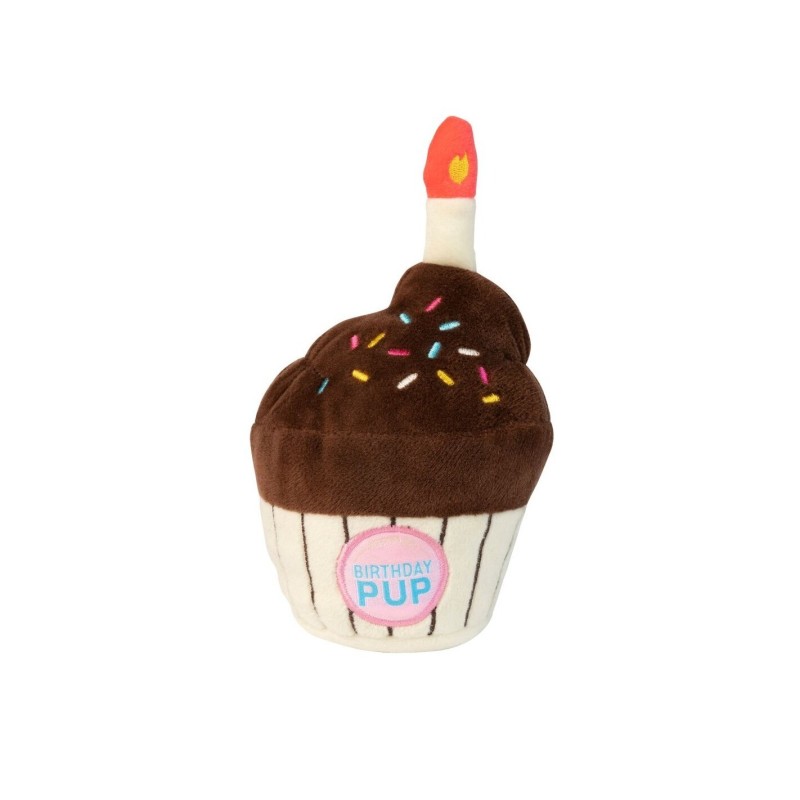 Plüschtier für Hunde FuzzYard Birthday Cupcake