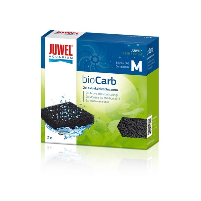 Juwel Aktivkohle-Filterschwamm bioCarb Bioflow Bioflow 3.0-Compact