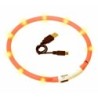 Karlie Visio Light LED Leuchthalsband orange