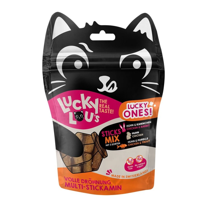 Lucky Lou Lucky Ones Sticks Mixpaket 4x50g