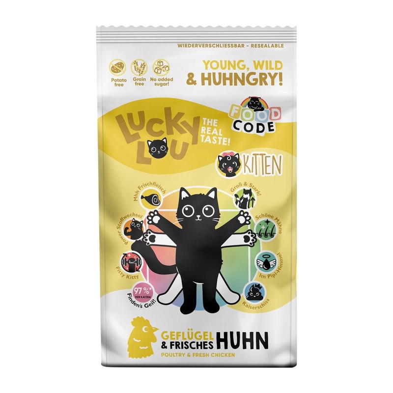 Lucky Lou Kitten Geflügel / Huhn 1,7kg