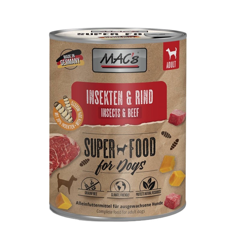 MAC's DOG Insekten / Rind 6x750g