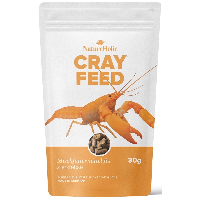 NatureHolic Cray Feed Krebsfeed Krebsfutter 30g