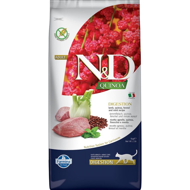 N/D Cat Quinoa Digestion Lamb 5kg