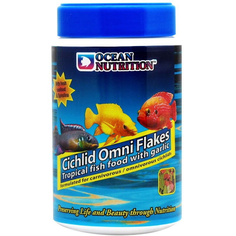 Ocean Nutrition Cichlid Omni Flakes 156g