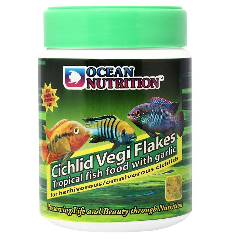 Ocean Nutrition Cichlid Vegi Flakes 71g