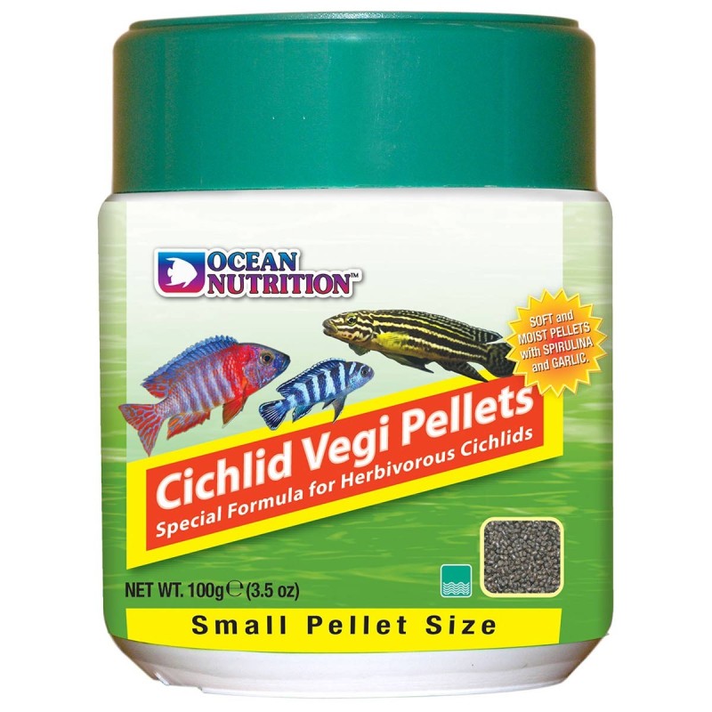 Ocean Nutrition Cichlid Vegi Pellets Small 100g