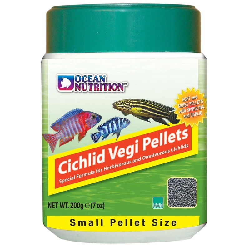 Ocean Nutrition Cichlid Vegi Pellets Small 200g