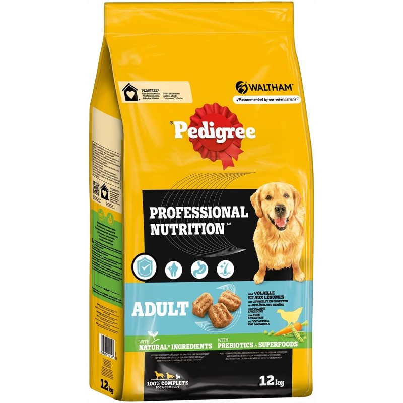 Pedigree Professional Nutrition Adult Geflügel / Gemüse 12kg