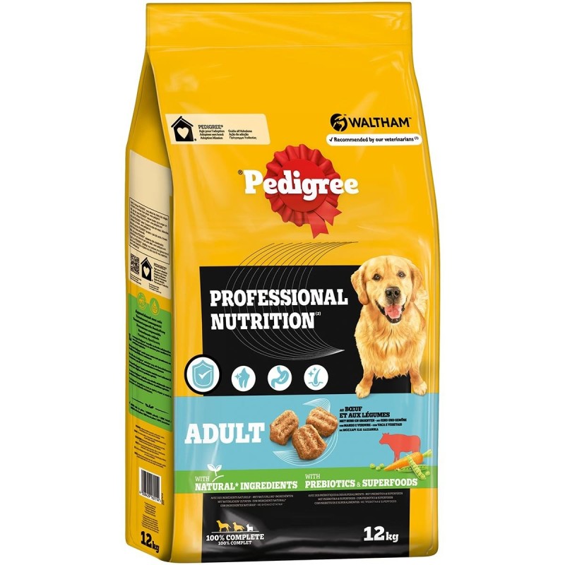 Pedigree Professional Nutrition Adult Rind / Gemüse 12kg